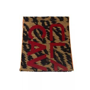 Cavalli Class Brown Wool Men Men's Scarf